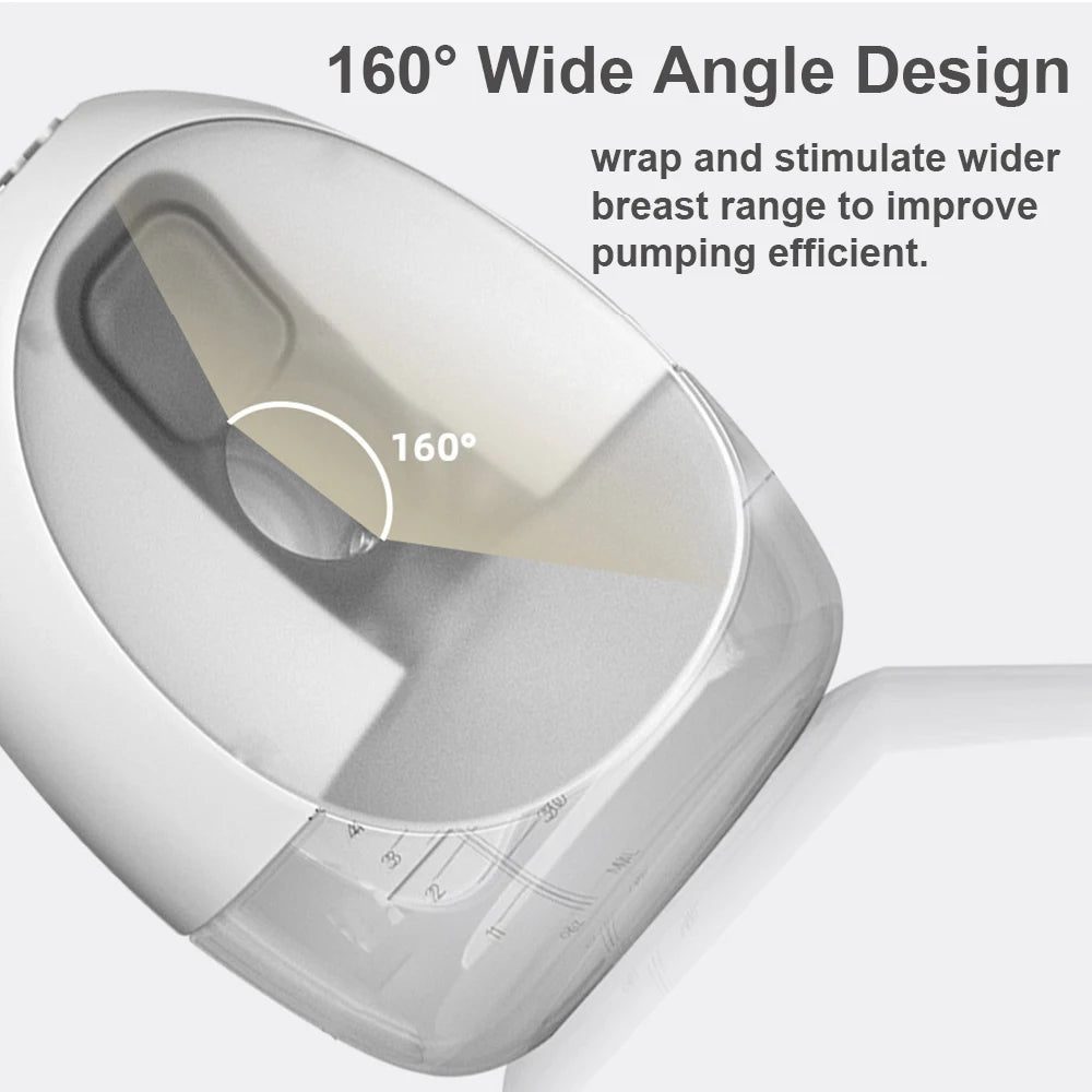 Mamify Pump – Discreet, Wearable Breast Pump with Large Digital Display and Spacious Storage