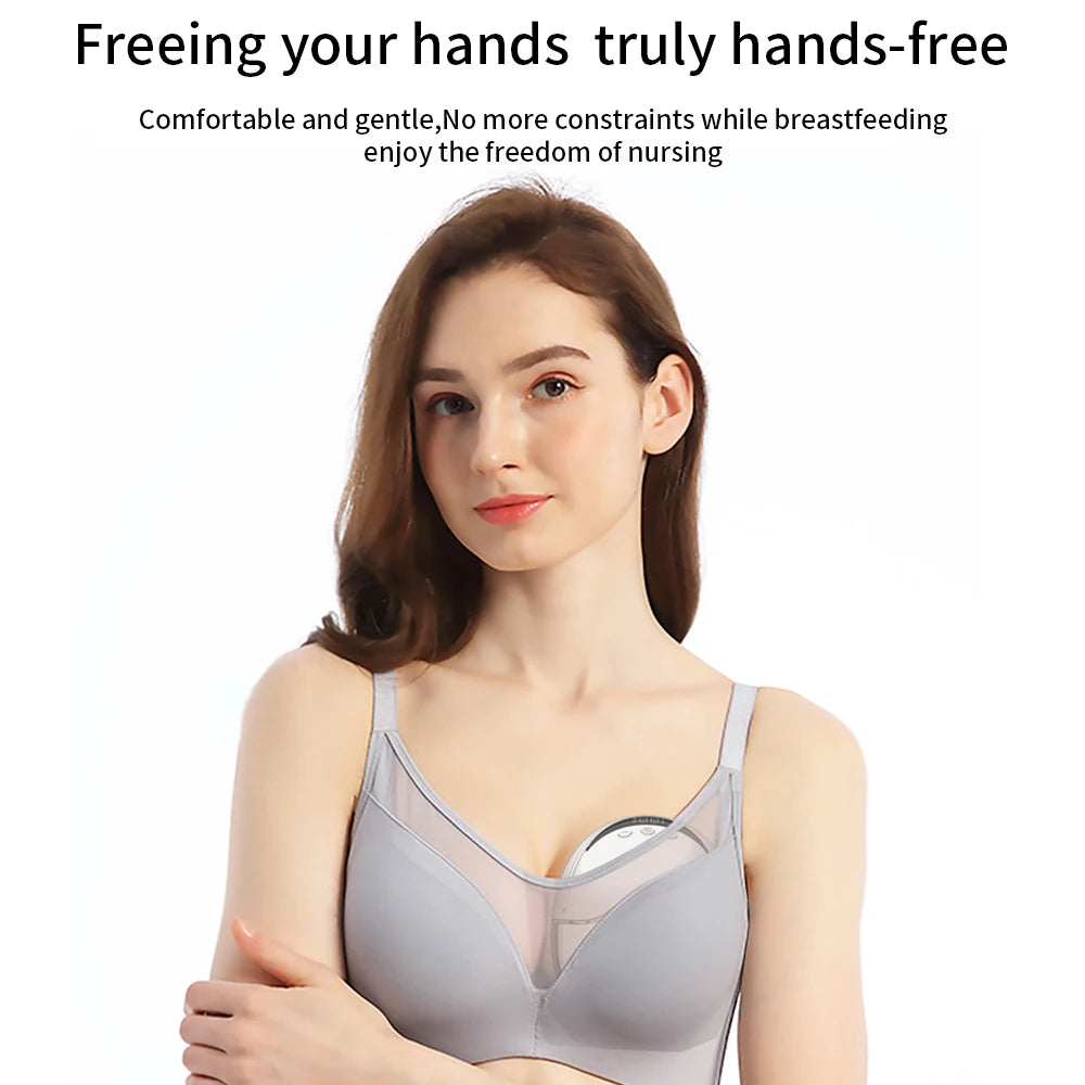 Mamify Pump Pro – Ultra-Lightweight Wearable Pump with Snug Fit and Ample Storage Capacity