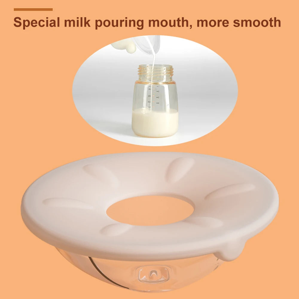 "Silicone Breast Milk Collector - 2pcs, Wearable & Manual, Breastfeeding Aid"